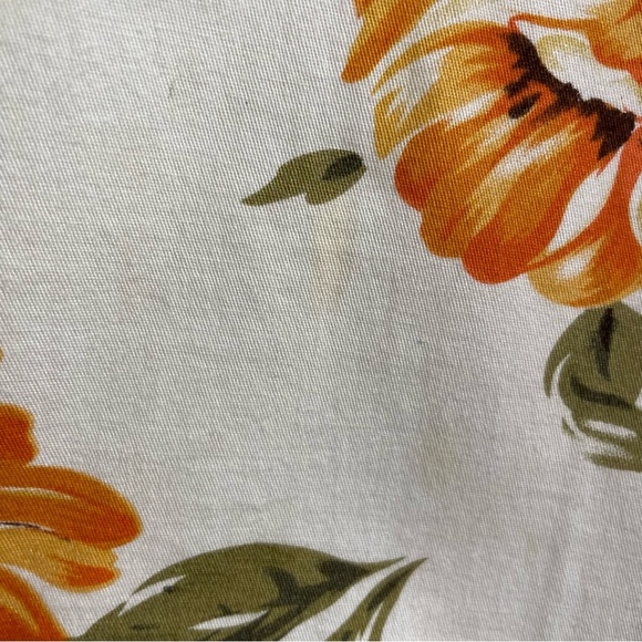 Cream with Multi Colour Floral Print Pant. Waist Size 27” - Picture 14 of 15